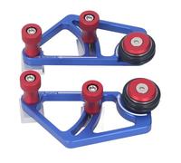 Generic Mangeoire à Pressage en Alliage D'aluminium, Résistante à L'usure, Roulement Rouleaux pour le Travail du Bois, pour une Alimentation Lisse du Bois