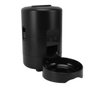 Generic Mangeoire Automatique WiFi pour Animaux de Compagnie, Distributeur Intelligent de Nourriture pour Chats pour Chiens Chats pour la Maison (Black)