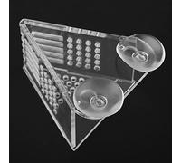Generic Mangeoire D'aquarium Sûre et Durable pour vers Rouges et Crevettes en Saumure dans L'aquarium-Acrylique de Haute qualité avec Ventouses