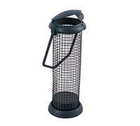 Generic Mangeoire pour Oiseaux Suspendue au Jardin, avec en Fer Robuste pour Mésanges et Moineaux, capacité de 4 Granulés (Vert foncé)