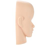 Generic Mannequin de Formation de Maquillage de Greffe de Cils en Caoutchouc Souple, Texture Lisse, Facile à Nettoyer pour la Pratique du Maquillage des Filles