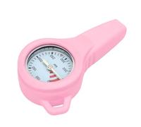 Generic Manomètre de Plongée en Métal, Conception Lumineuse Nocturne pour la sécurité de la Plongée Sous-marine - Construction Lumineuse et Précise en Acier et en Cuivre - 1 unité (PINK)