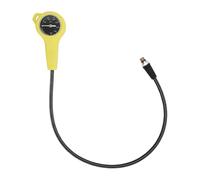 Generic Manomètre de Plongée Lumineux Précis Lueur Nocturne Jauge de Plongée pour Aventure Sous-Marine Jauge de Pression de en Acier en Fibre de Carbone pour Les Amateurs de (80CM)