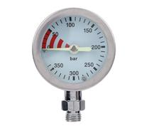 Generic Manomètre de Plongée Professionnel, Moniteur de Pression Sous-marine Fiable pour les Niveaux de Plongée en Mer Profonde, Acier Cuivre 1 unité