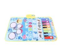 Generic Map d'antidale Piano de Plancher, Plusieurs Modes de Son de Son Enfant - Touches Sensibles à l'enfant Tapis de Musique de Piano de Pliable Interactive Portable pour Une éducation Précoce