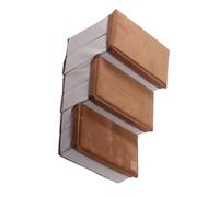 Generic Marches Pliables à 3 Niveaux pour Chiens et Chats, Escaliers Robustes pour Lits Hauts pour Chiens et Chats, Marron 23,62x11,81x13,78 Pouces
