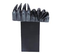 Generic Marque-page en Résine Main du Diable, Ornement de Table 3D Unique pour les Amateurs de Livres et les Amis, Cadeau Artisanal en Résine Synthétique pour Chambre à Coucher et Bureau, 1 X