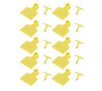 Generic Marques d'oreille de bétail durables en TPU de précision pour le suivi des animaux et la gestion des stocks 10 pièces