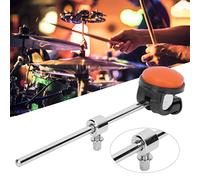 Generic Marteau Batteur de Grosse Caisse, Tête en Silicone Rouge, Compact et Durable, 1 X pour Instruments de Percussion Professionnels