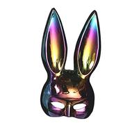 Generic Masque de Lapin à Longues Oreilles, Masque de Pâques pour Masqués, Accessoires de Théâtre, Coloré