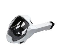 Generic Masque de Plongée Complet avec Vue à 180 °, équipement de Plongée en Apnée Anti-Fuite de Conception Professionnelle pour Adultes avec Claire, Orange, Taille S/M (L/XL)