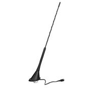 Generic Mât d'antenne de Voiture de 16 Pouces - Radio AM/FM Puissante pour Véhicules MK1 MK2 MK3 - Base de Mât de Toit Résistante aux Intempéries - Correction des Problèmes Faibles - Réception