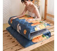 Generic Matelas Futon Japonais Pour Enfants Matelas De Sol Pliable King Size Pour Adultes De Dortoir Tapis De Sol Portable En Tatami Lit De Sol Enroulable Pour Toute L'année,Radish,Twin(90x200cm)
