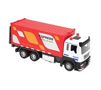 Generic Matériau en Alliage, Jouet Musical Léger Semi-Camion à L'échelle 1:32, Détails Réalistes, Stimule L'imagination, Convient comme Cadeau pour Les Amateurs de Modèles de Voitures [Enfants]