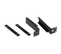 Generic Matériel de montage en rack de rechange pour système sans fil double Shure SLXD24D+/58 double portable, kit de montage en rack SLXD4, noir