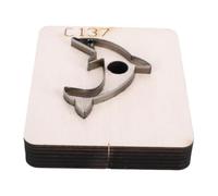 Generic Matrice de Découpe Professionnelle du Cuir en Forme de Dauphin, Outil Facile à Utiliser pour Créer des Bijoux et des Accessoires en Cuir