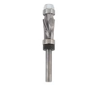 Generic Mèche de Garniture Affleurante à Compression, Tige de 1/4 Pouces, Double Spirale pour Routeur à Bois, Utilisation de 1 Pouce de Longueur et 1/2 Pouce de Diamètre