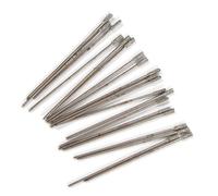 Generic Mèches Lapidaires Revêtues de Diamant pour la Fabrication de Bijoux, Pierres de Précision de 1mm, 20 Pièces pour Matériaux en Céramique de Verre D'agate