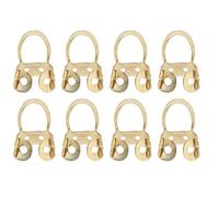 Generic Médiators de Guitare Réglables en Acier Inoxydable, Accessoires D'instruments de Musique Légers pour Guitares Acoustiques, Banjos-8 Pièces (GOLD)
