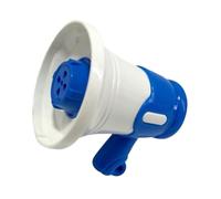 Generic Mégaphone Compact pour Enfants avec Fonction D'enregistrement, Haut-parleur Portable pour événements, Bleu