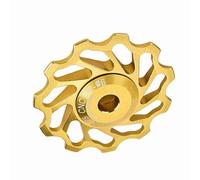 Generic MEIJUN Roue de Poulie Arrière à Roulement en Céramique Durable pour Vélo de Montagne, Alliage D'aluminium + Céramique, Noir, 2,0 Pouces (13 T), 1 Paire, Convient à la Plupart des Cyclistes