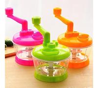 Generic Mélangeur de Viande Alimentaire Portable, Broyeur de Légumes Manuel, Opération Simple, Petit et Compact pour la Cuisine