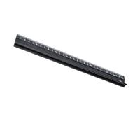 Generic Mesurer L'Outil Sécurité de sécurité Règle de Coupe avec Bande de Caoutchouc pour une Utilisation Stable, Type L 30 Cm, Outil Haute Performance pour la Mesure de la Longueur, (en forme de L