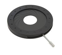 Generic MÉTAL DE DIAPHRAGME DE Microscope PLACANT LA PROSENTATION Stable DIAPHRAGME D 'Ouverture DE 18 Lames PORTATIF Le LABOLORATOIRE