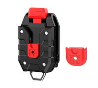 Generic Mètre ruban rétractable avec crochet et bouton de déverrouillage Compatible avec la plupart des outils de mesure standard 80 x 43 mm Support de ruban rétractable professionnel Design