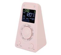 Generic Métronome Numérique 10 Tons Métronome électronique avec Haut-parleur Bt pour Piano Violon ukulélé Guitare Batterie Blanc (PINK)