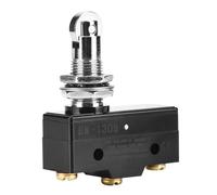 Generic Micro-Interrupteur Miniature à Action Instantanée, Interrupteur de Fin de Course momentané Fiable pour équipement de Protection de sécurité, Contact argenté avec Boîtier en Plastique, 1