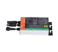 Generic Micro-onduleur Solaire à Onde Sinusoïdale Pure Efficace, Lien au Réseau, pour Petits Systèmes D'énergie Solaire, Matériau en Alliage D'aluminium (500W)