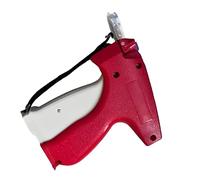 Generic Micro Stitch Gun, Mini Haute dureté de Vêtements Rapides Fixer Portable Portable Résistant au Marquage (rouge)