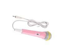 Generic Microphone Filaire pour Enfants avec Prise 3,5 Mm, Faible Distorsion, Son Clair, Jouet Musical Portable pour Chanter, karaoké, Fête en Famille, Cadeau de Performance, Rose (13243124)