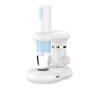 Generic Microscope Numérique, Loupe à Monnaie avec Loupe Légère avec Lumière avec Support Réglable, 8 Lumières LED 50-1000X pour PC de Téléphone iOS (Stand Inclus)