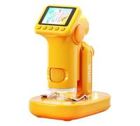 Generic Microscope numérique pour Enfants avec loupe portative à écran de 2 Pouces 100-1600X, Cadeau Scientifique éducatif pour garçons et Filles