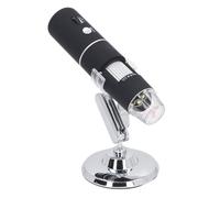 Generic Microscope Numérique sans Fil HD 2MP WiFi Handheld Coin Camera Maginier pour iOS - Caméra d'inspection Portable pour Les étudiants (Black)