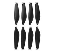 Generic Mini 3 Hélices de Drone, Lames de Rechange Durables avec Forte Force de Traction pour Une Expérience de Vol Silencieuse, Paquet de 8 75x17mm (Bordure argentée)