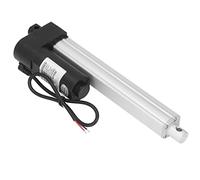 Generic Mini Actionneur électrique Compact, capacité de Poussée de Charge 1200N, Vis de Type T pour la Restauration, Tube en Aluminium 24V, 1 X Actionneur électrique (Course 200mm)