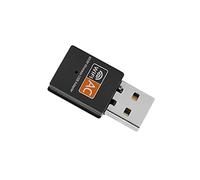 Generic Mini Adaptateur WiFi Double Bande avec Transmission Haute Vitesse 600 Mbps pour Système XP OS X Récepteur WiFi pour Ordinateur USB pour Une Expérience de Vitesse Extrême