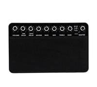 Generic Mini Amplificateur de Guitare, Haut-Parleur Bluetooth sans Fil Compact pour Une Pratique Silencieuse en Extérieur, 3000mAh, Rechargeable