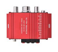 Generic Mini Amplificateur de Puissance Numérique HiFi Stéréo Basse 12V, 2 Canaux, pour Voiture et Maison, Haut-parleurs Stéréo 6 Pouces, 4-8Ω, 20W