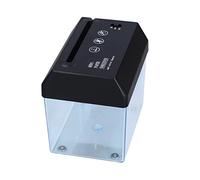 Generic Mini Broyeur de Papier électrique, Très Durable, pour Le Bureau et L'école, Compact et Portable
