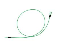 Generic Mini Câble de Verrouillage en Fil D'acier, Cadenas Exquis, Boucle de sécurité, pour les Cyclistes Amateurs de Plein Air, Rouge/marron, 1 Pièce (GREEN)