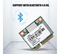 Generic Mini Carte Réseau WiFi Double Bande 2,4 G/5 GHz AR5B22 300 Mbps pour Ordinateurs Portables, Carte sans Fil 4.0 PCI-E pour Les Activités Quotidiennes en Ligne