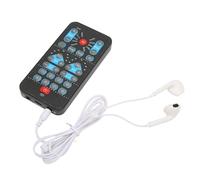 Generic Mini Changeur de Voix Carte Son Effets Sonores Portables Changeur de Voix pour la Diffusion en Direct, Noir, ABS