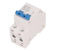 Generic Mini Disjoncteur DC 2P à Déclenchement Rapide pour Système Solaire Photovoltaïque, Conception Compacte DC500V 4kA pour Moto ou Voiture électrique (50A)