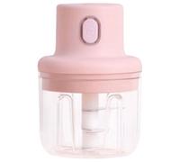 Generic Mini Foods Hachoir électrique à ail et broyeur à oignons avec chargement USB portable pour légumes, fruits, viande, ail, oignon, gingembre avec lames tranchantes, gadget de cuisine