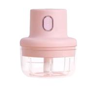 Generic Mini Foods Hachoir électrique à ail et broyeur à oignons avec chargement USB portable pour légumes, fruits, viande, ail, oignon, gingembre avec lames tranchantes, gadget de cuisine