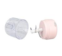 Generic Mini Hachoir à Ail électrique Puissant Robot Culinaire en Acier Inoxydable 304 pour la Cuisine avec Batterie Rechargeable USB, Idéal pour les Mamans et les Papas, 3,94 X 3,15 X,15 Pouces